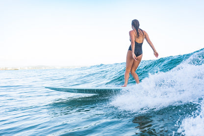 Blue Moon Longboard by Rachael Tilly