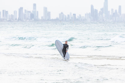 Blue Moon Longboard by Rachael Tilly