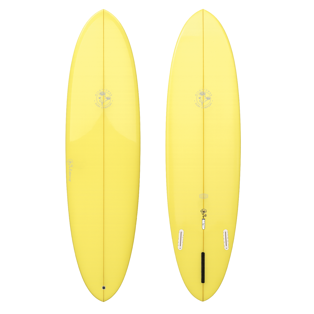 Yellow Boar Wildflower Buttercup - Yellow Surfboard – The Surfboard Warehouse Australia
