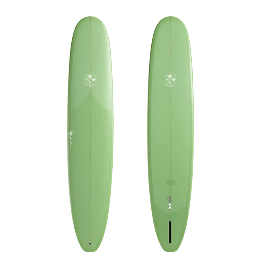 Wildflower Sunflower Longboard - Green