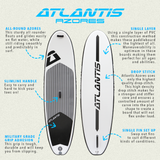 Atlantis Azores Inflatable SUP - 10'2 Red