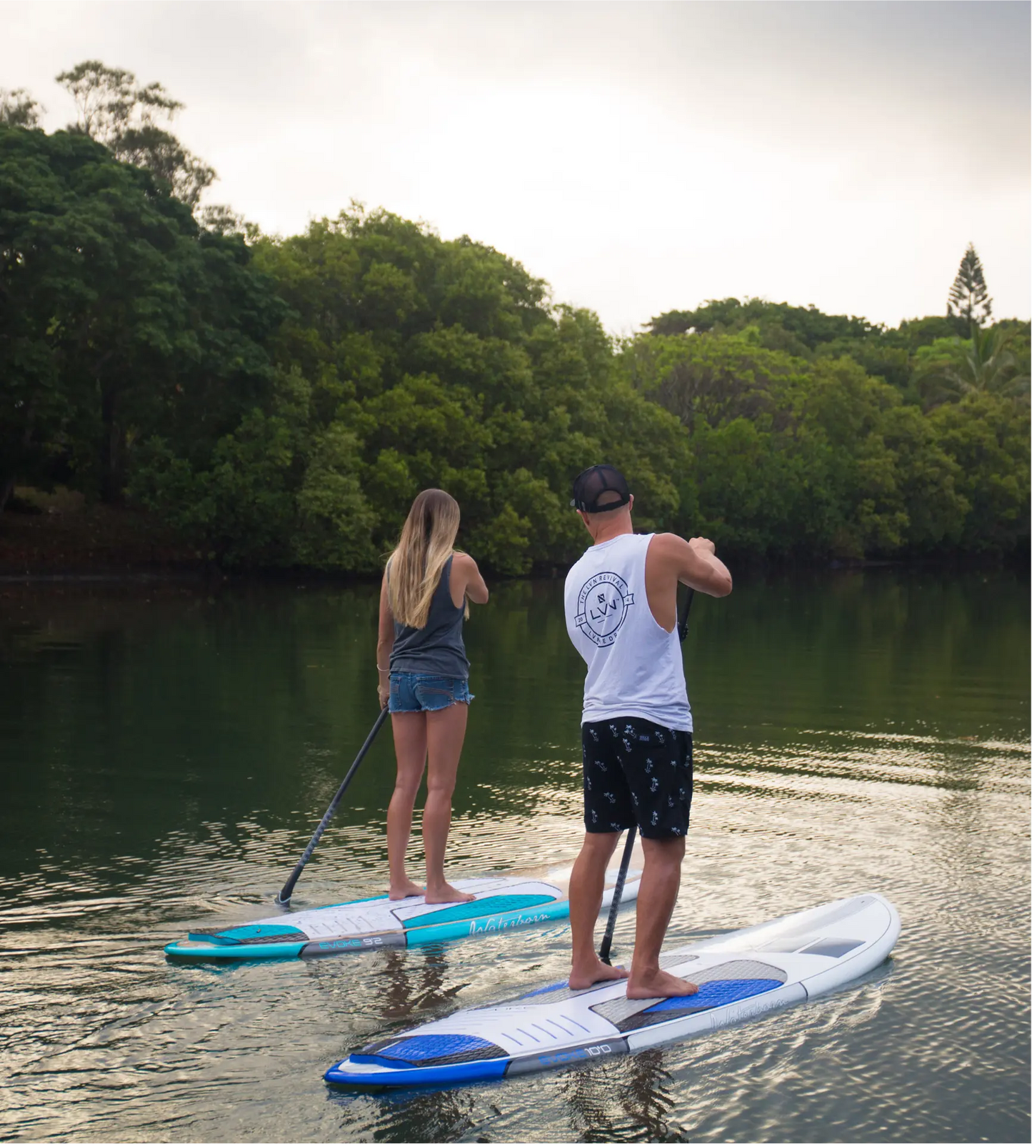 Waterborn SUP - Evoke Original - Blue