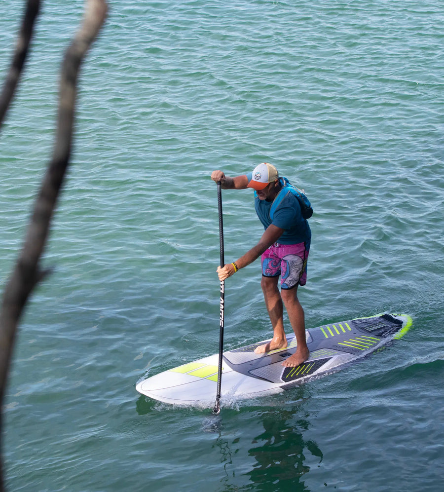 Waterborn SUP - Evoke Carbon - Neon Yellow
