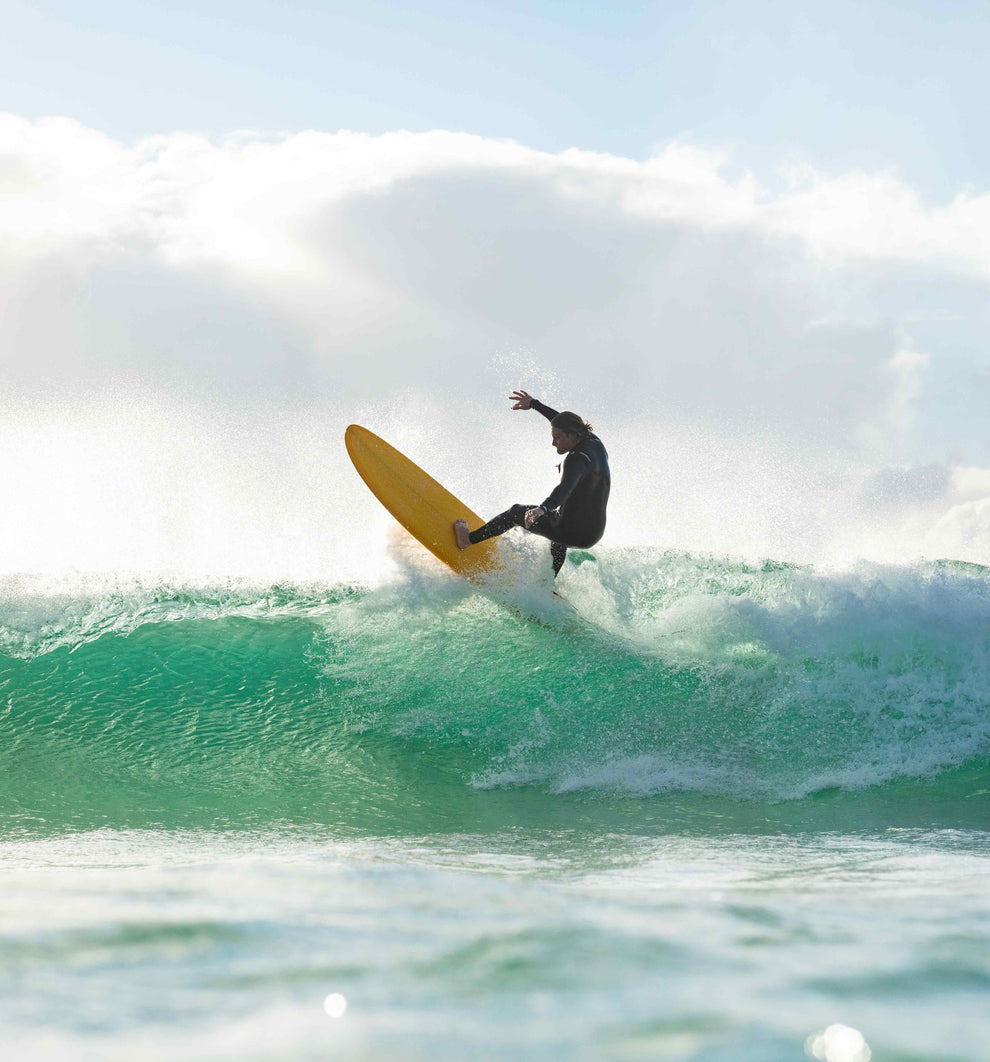 Funster Funster Pine Lime - Mini Mal Surfboard – The Surfboard Warehouse Australia