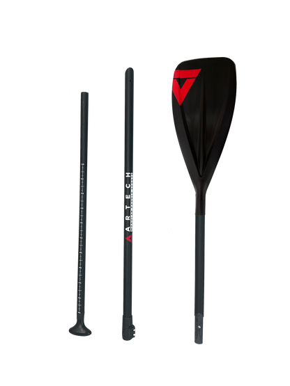 Artech Paddle - Aluminum Black - Adjustable 3pc