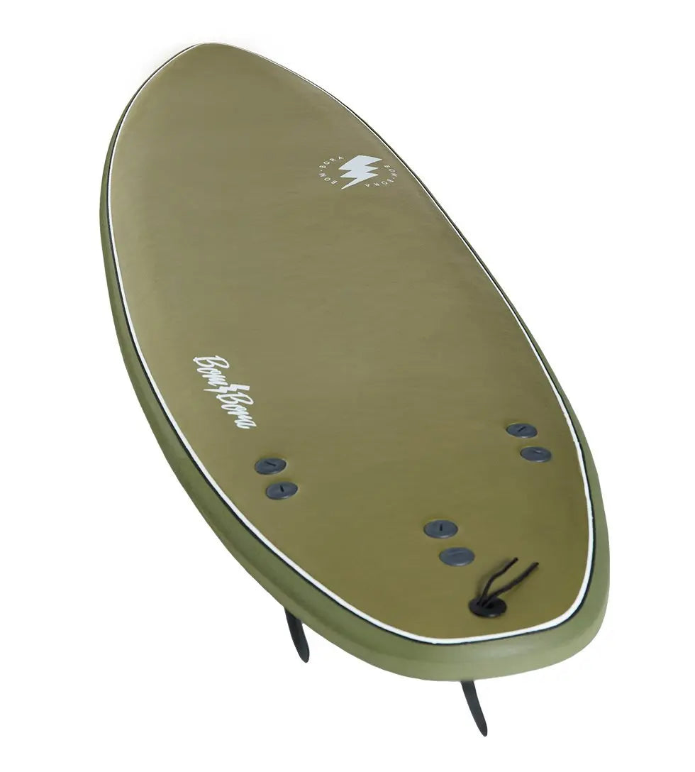 Bom Bora Softboard - Olive Green 5.7
