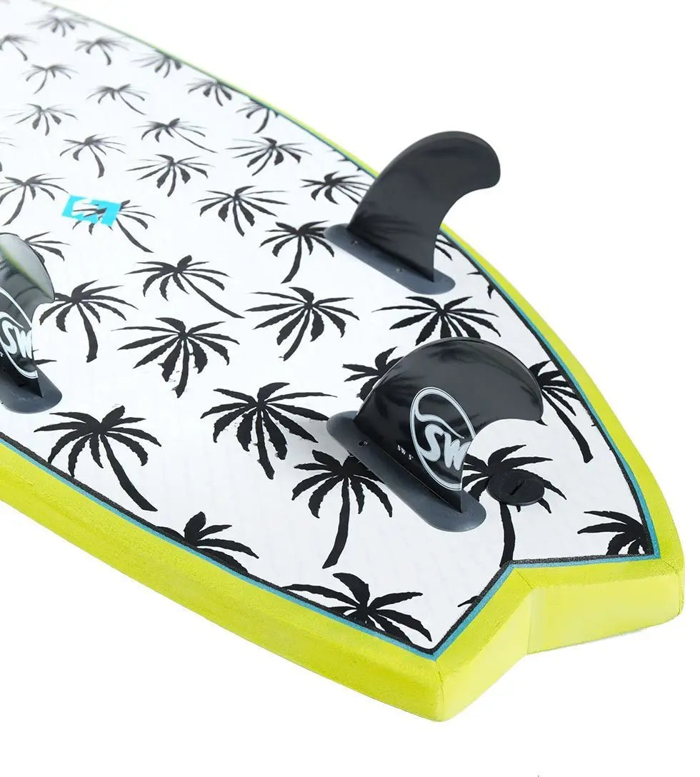 Bom Bora Softboard - Lime 6.0