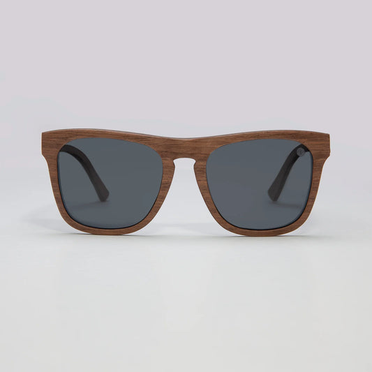 UOS Wave Hog Sunglasses - Brown Wood