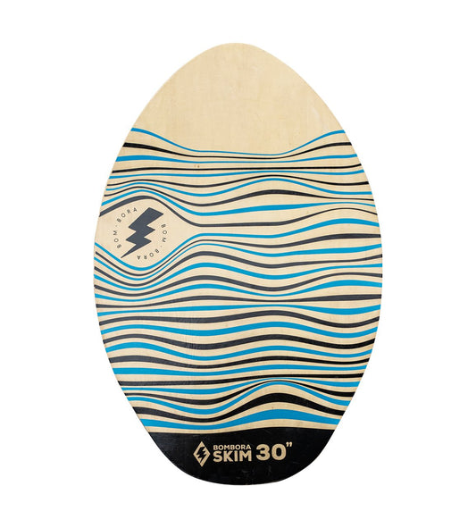 BOM BORA - WOODEN SKIMBOARD 30"