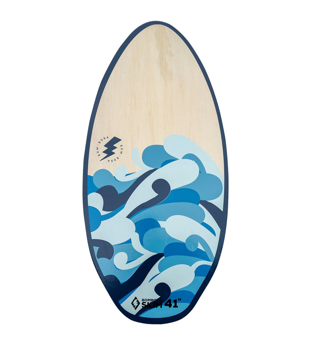 BOM BORA - WOODEN SKIMBOARD 41"