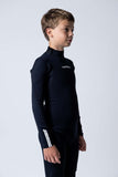 Classic Youth 3/2 Back Zip Steamer - Black