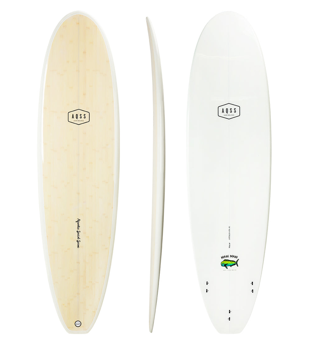 Mahi Mahi Mini Mal - White/Bamboo