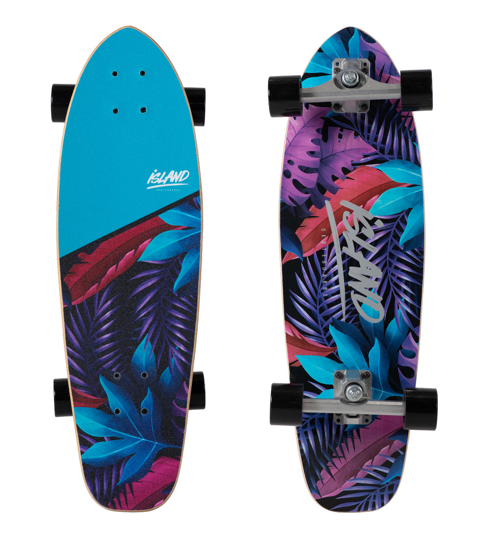 28" SURF SKATE - TROPICAL