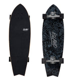 32" SURF SKATE - BLACK